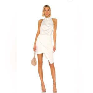 ELLIATT Camo Dress in White size medium